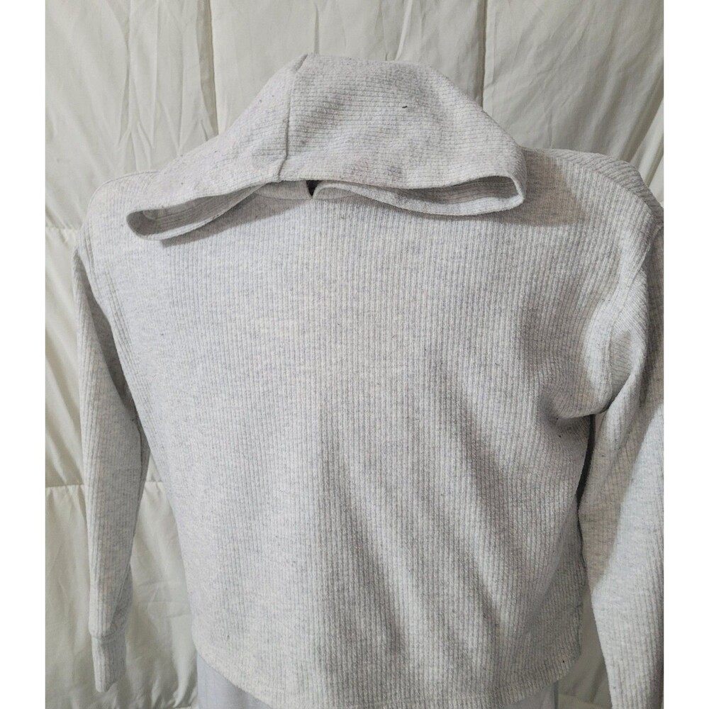 Old Navy Cropped Ribbed Pullover Hoodie – XL (14–16) ....#I
